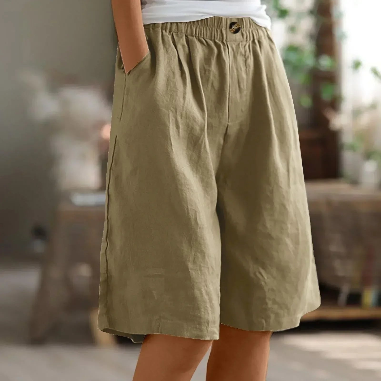 Siloe - Bohemian Style Oversized Shorts