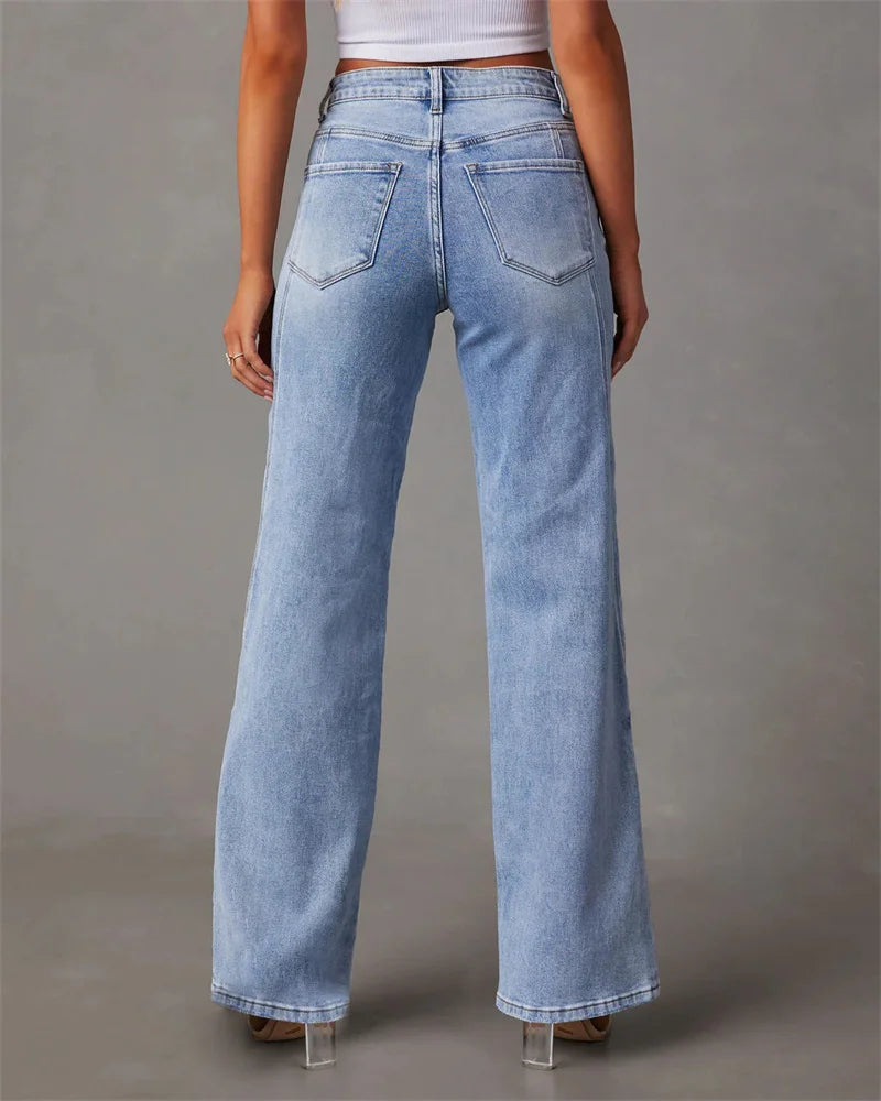 Sarah - Haute Couture Blussede Jeans