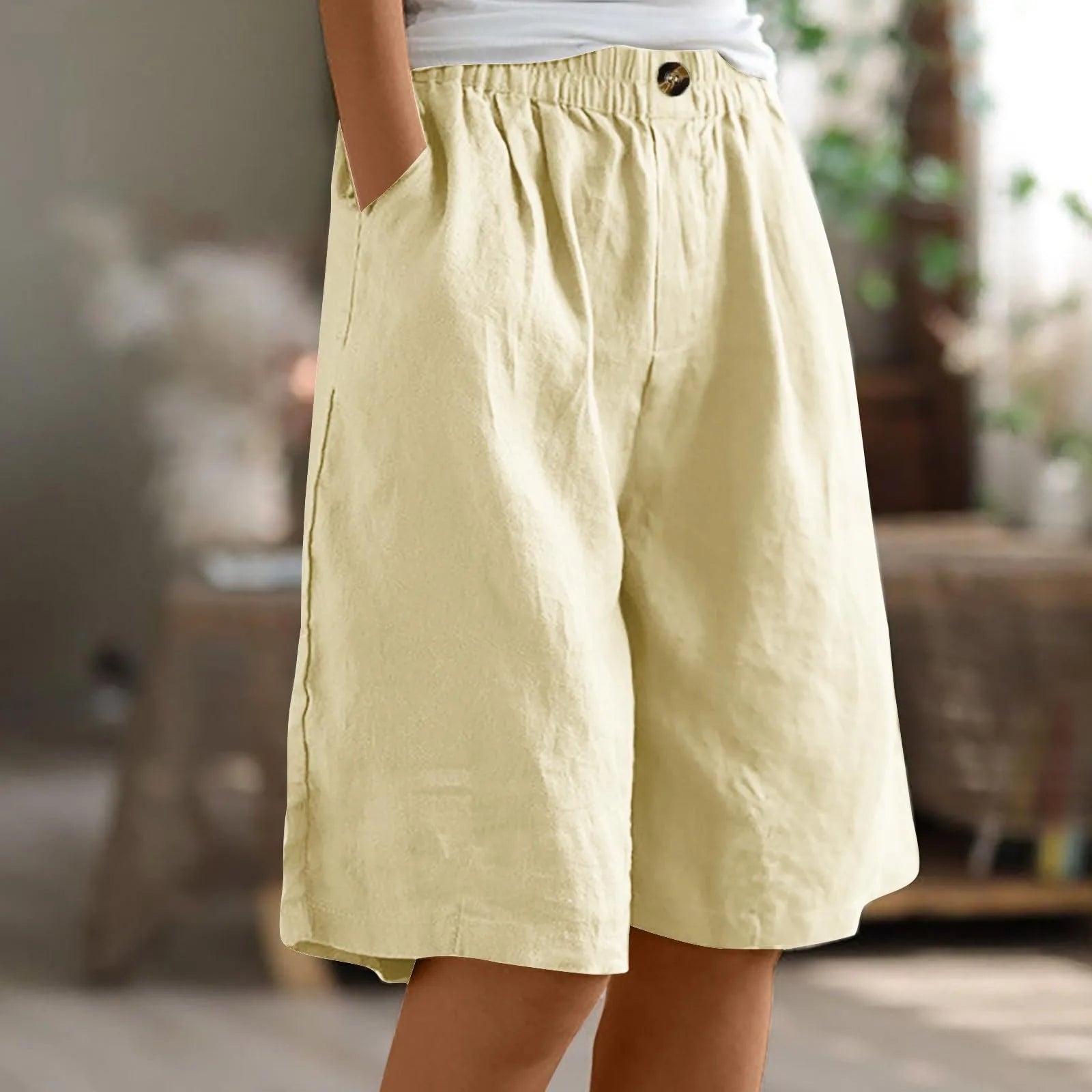 Siloe - Bohemian Style Oversized Shorts
