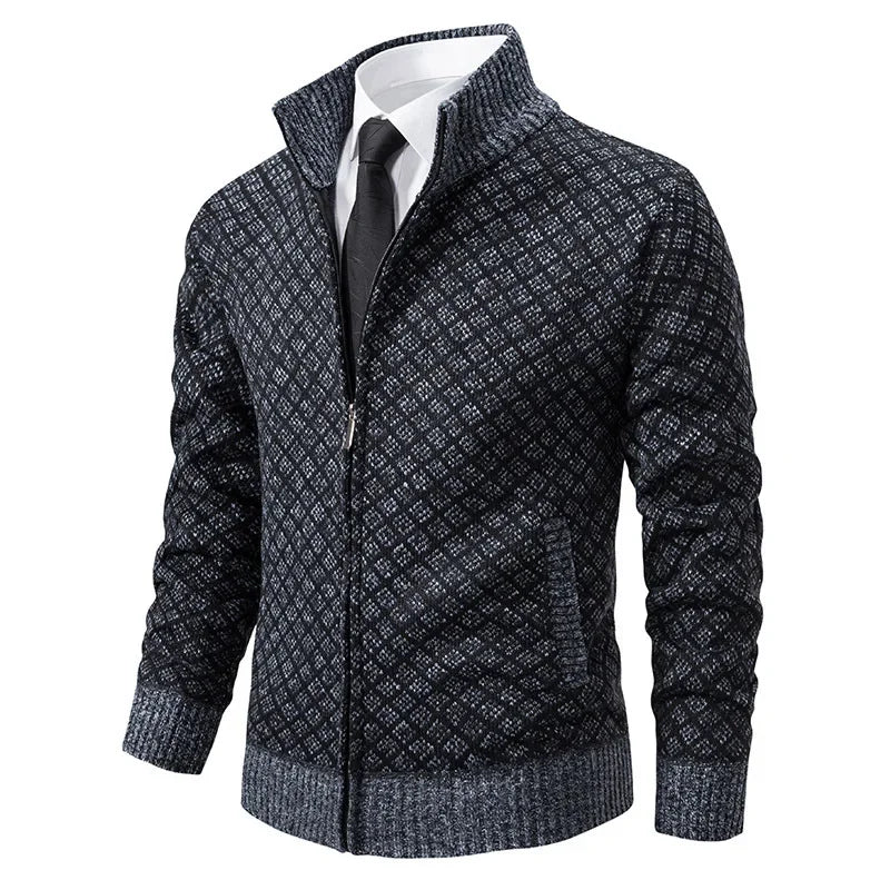 Emiliano - Gilet Quadrillé Confort Élégant