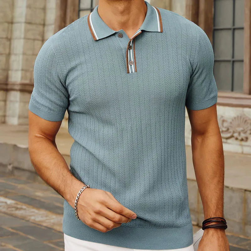 Joseph - Premium Strikket Poloshirt