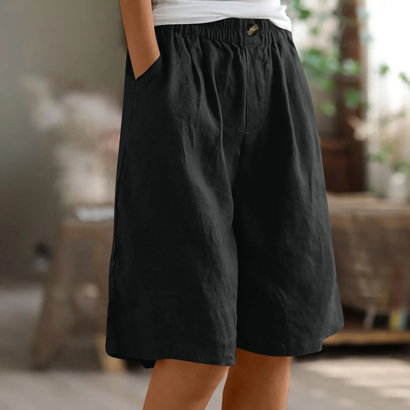 Siloe - Bohemian Style Oversized Shorts