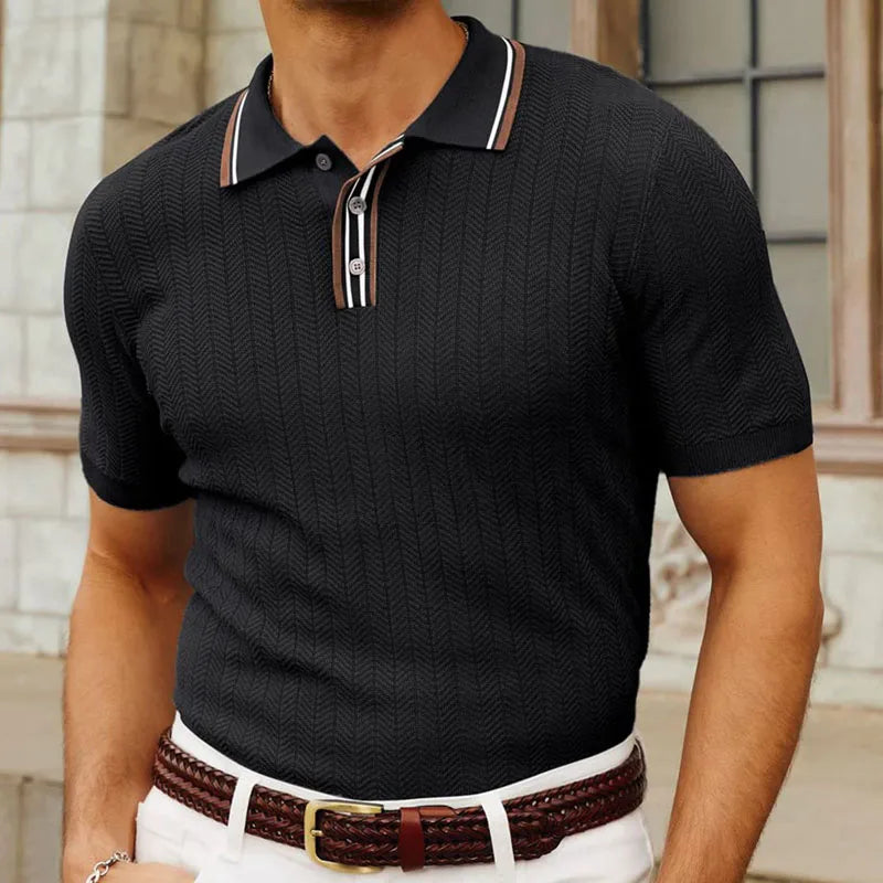 Joseph - Premium Strikket Poloshirt