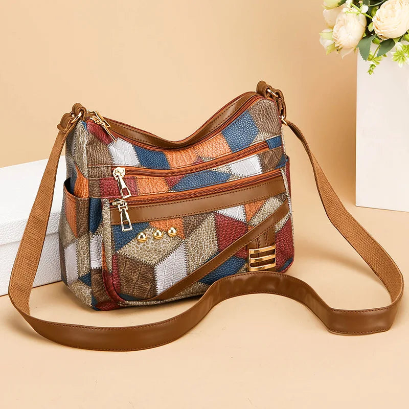 Allegra & Giulia - Elegante Håndlavede Læder Crossbody Tasker