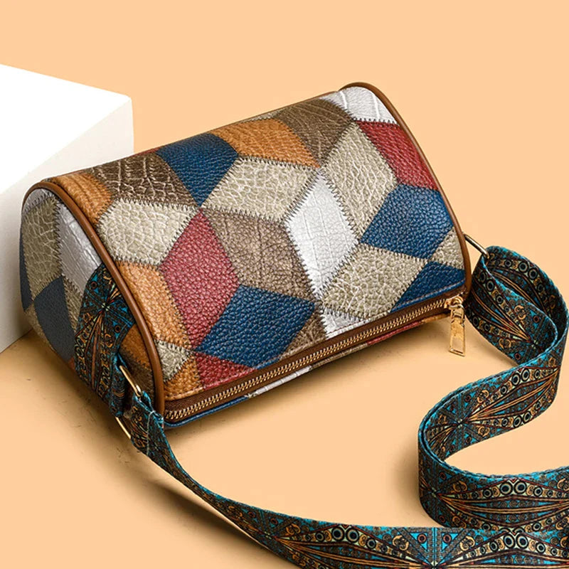 Phoebe - Elegant Håndlavet Læder Crossbody Taske