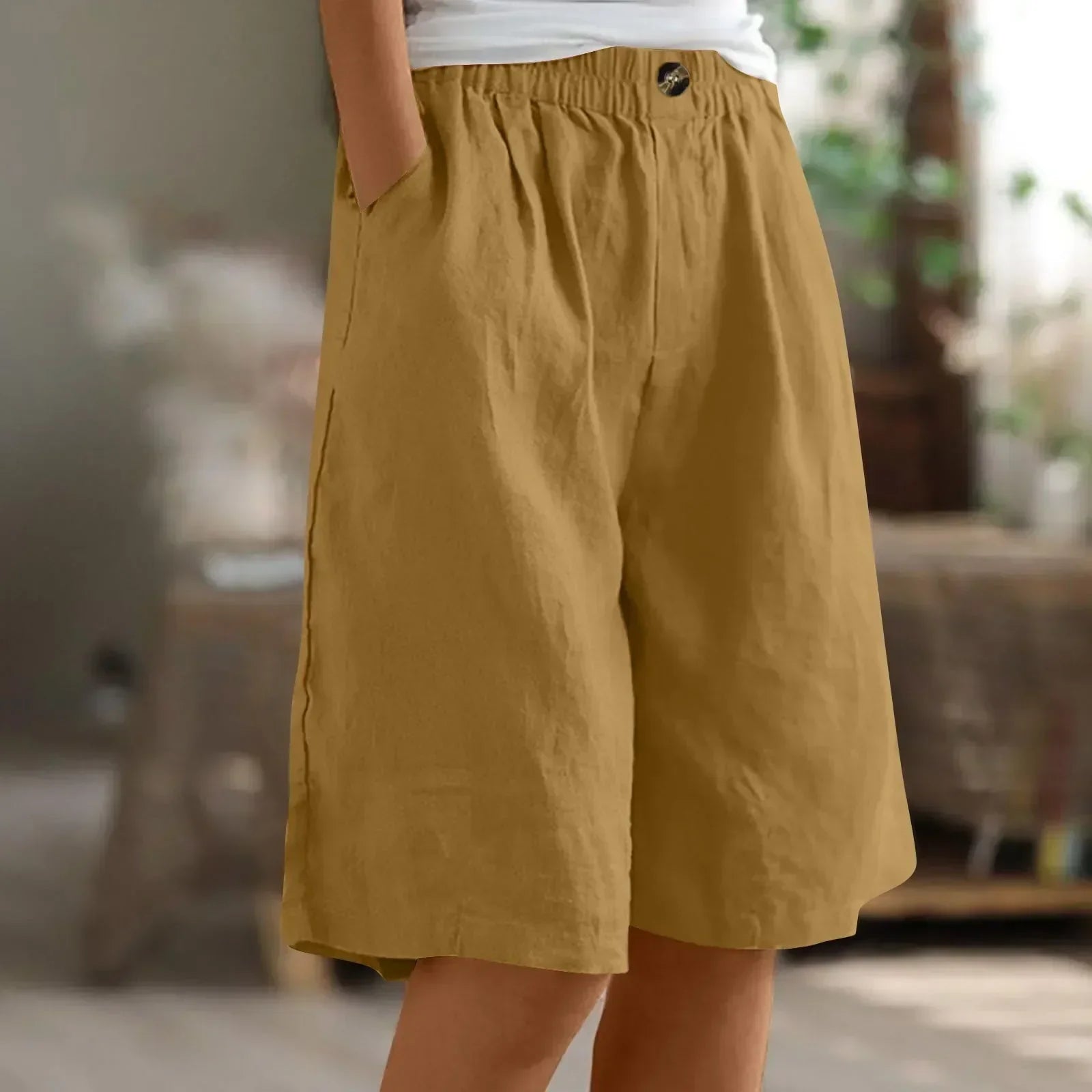 Siloe - Bohemian Style Oversized Shorts