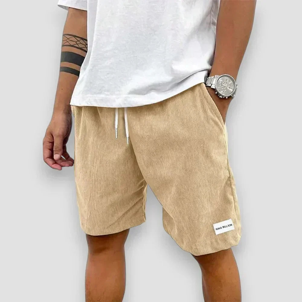 Emil - Shorts de Pana Casual Premium