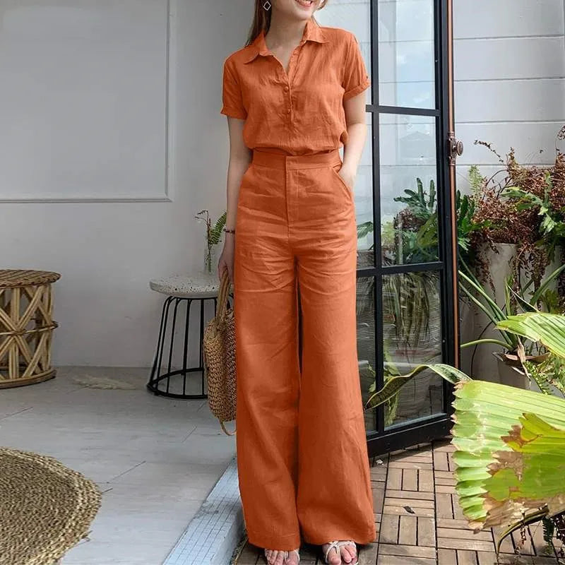 Nathalie - Ensemble Uni 2pcs Tendance