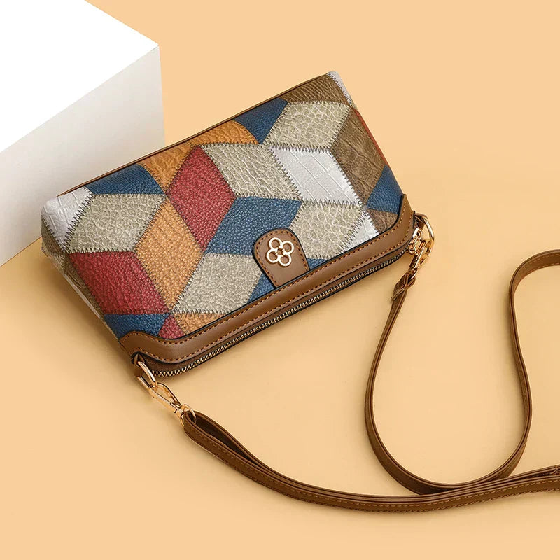 Tabea - Elegant Håndlavet Læder Crossbody Taske