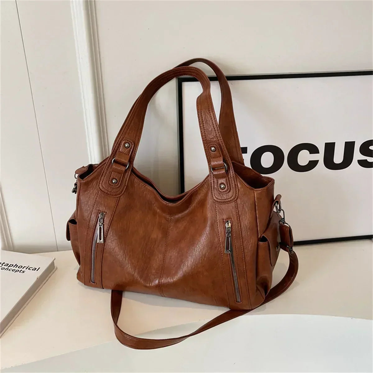 Prosper - Sac à Bandoulière en Cuir