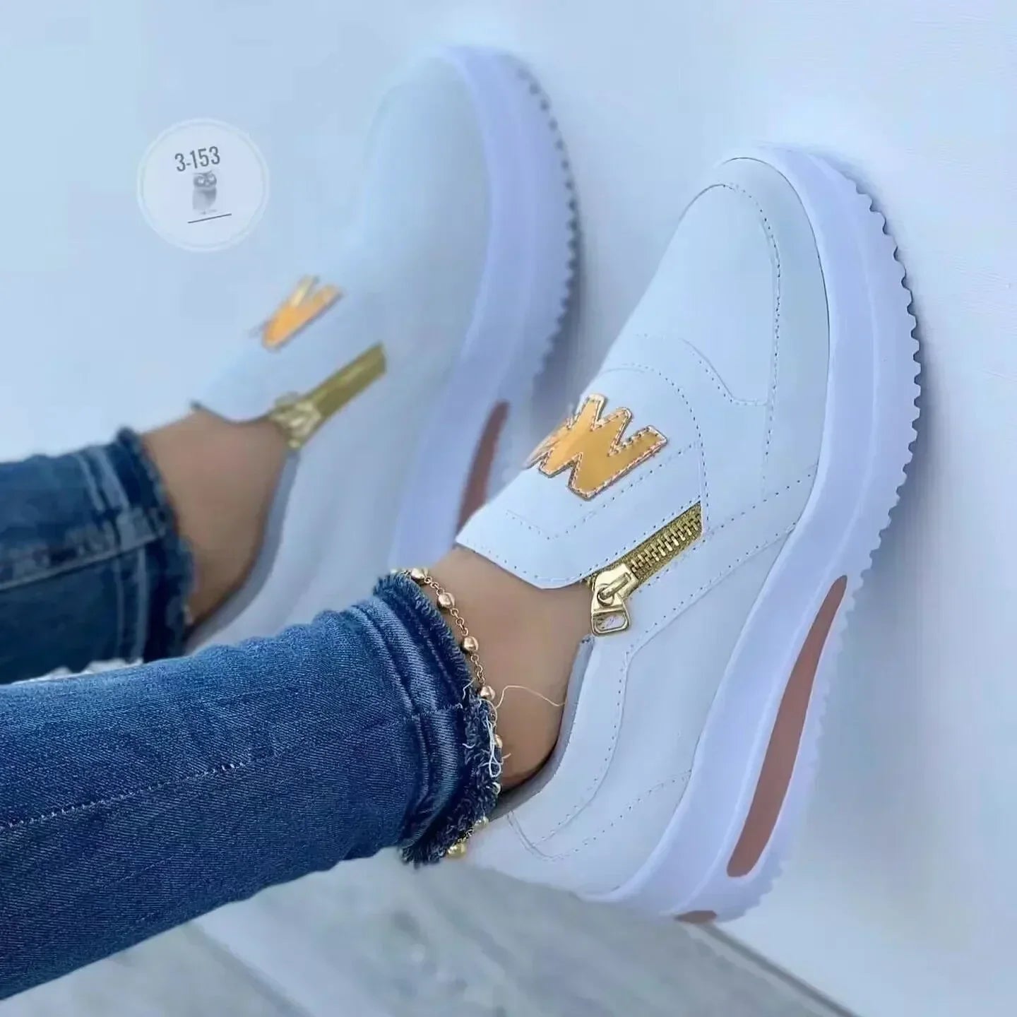 Marthe - Ergonomiske og Trendy Sneakers