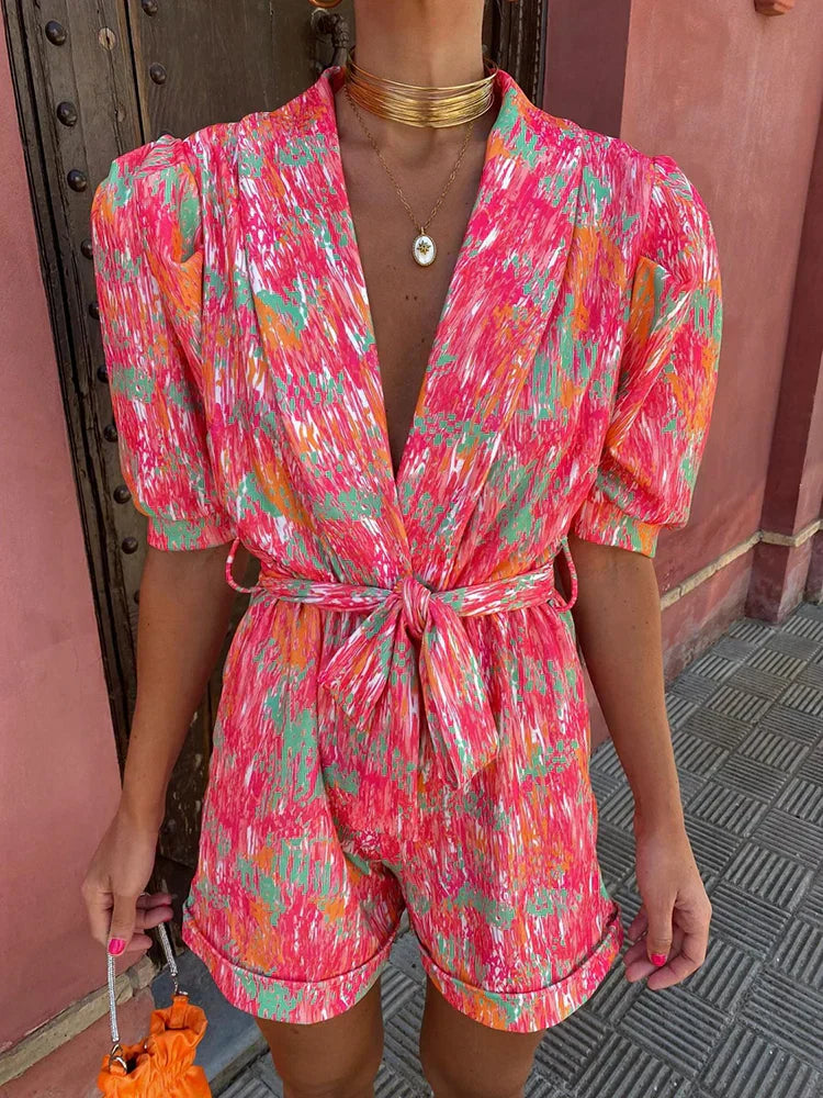 Adélina - Combishort Luxe Col V 2024