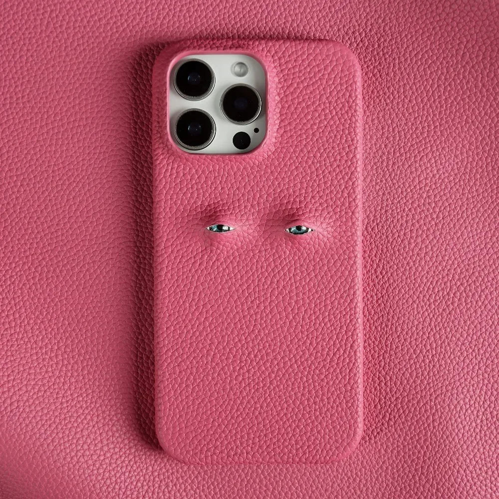 iGuard™ - Coque Observatrice en Cuir iPhone