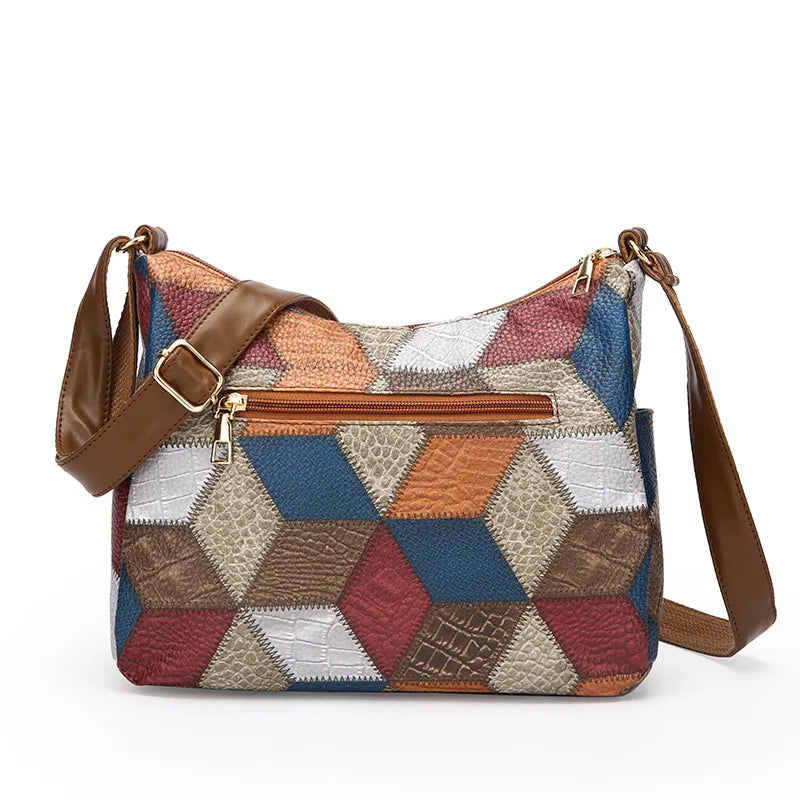 Allegra - Bolso Bandolera Elegante de Cuero Hecho a Mano