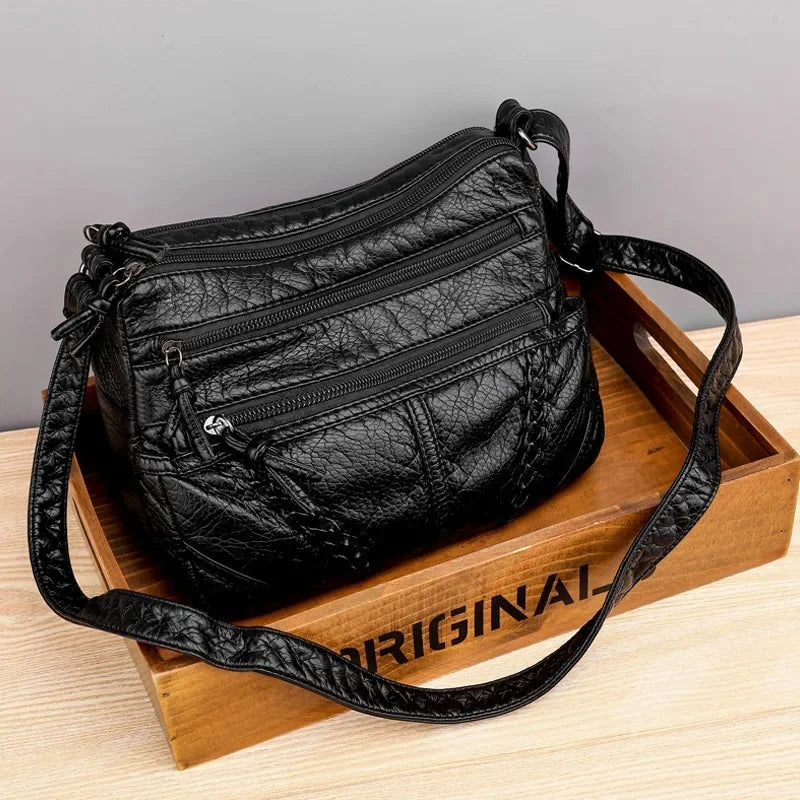 Fiona - Bolso de Cuero Genuino Hecho a Mano