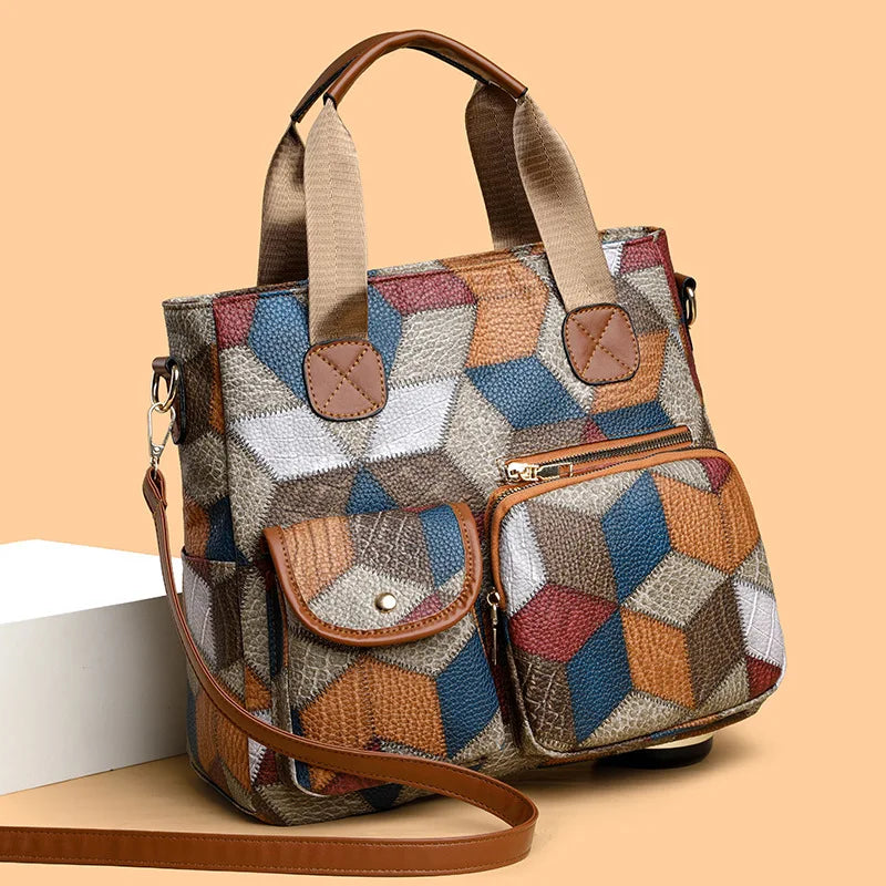 Abby - Elegant Håndlavet Læder Crossbody Taske