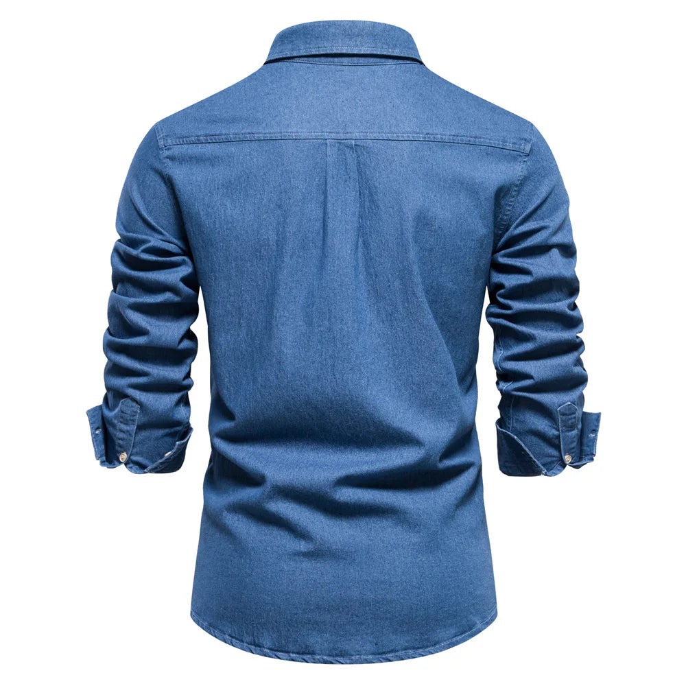 Soan - Chemise Denim Essentiel Premium