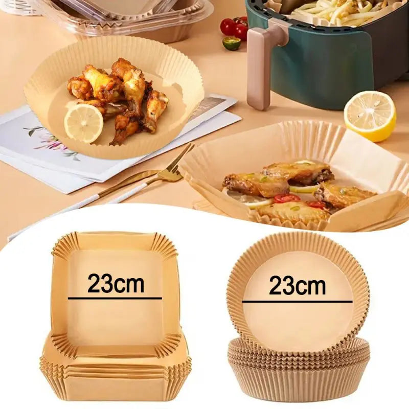Bakper® Papier Multiusage pour Airfryer x50