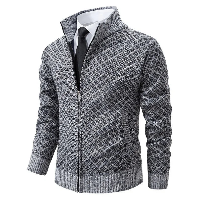 Emiliano - Gilet Quadrillé Confort Élégant