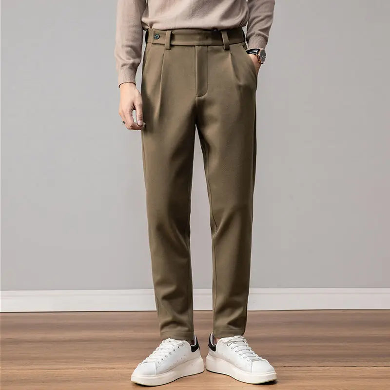 Westley - Pantalon Mélange Laine Cachemire Premium