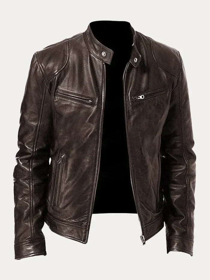 Edmond - Timeless Leather Jacket