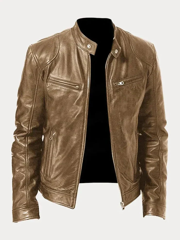 Edmond - Timeless Leather Jacket