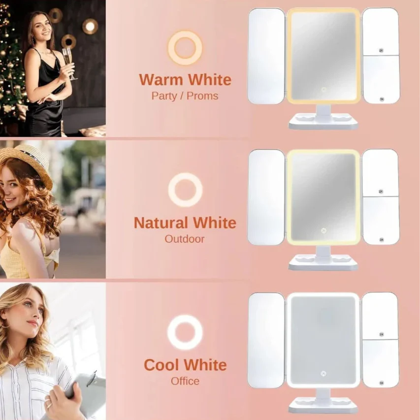 GlowUp™ - Spejl Stilfuld Skønhedsbelysning