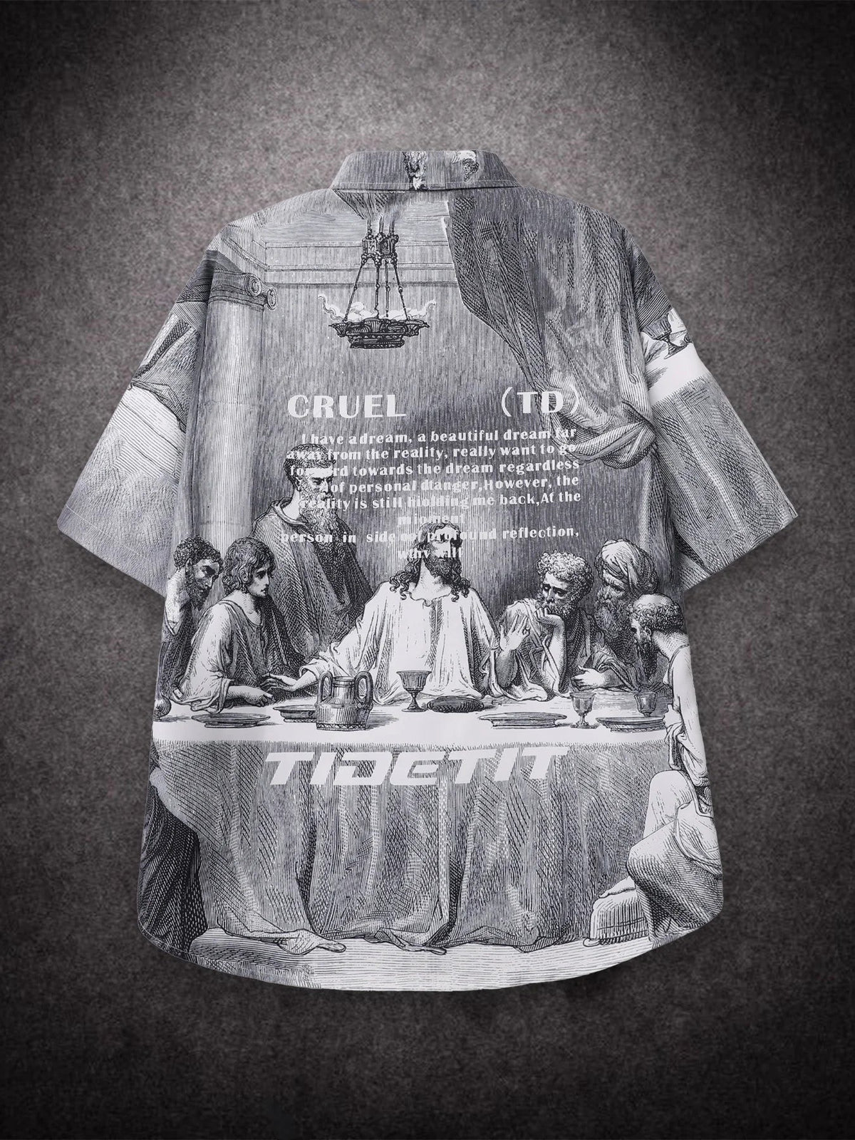 Chemise 'La Cène' de Gustave Doré