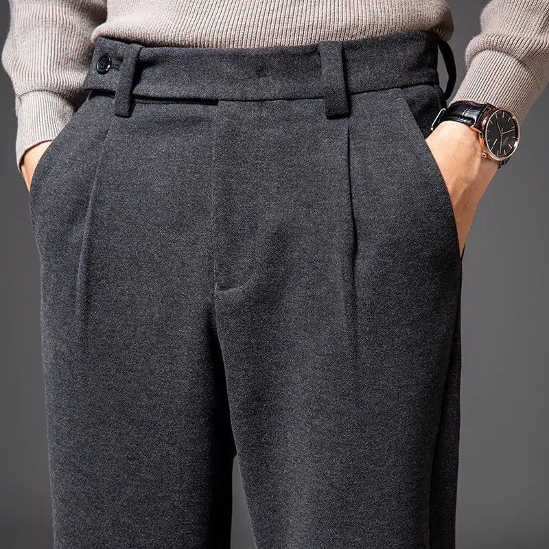 Westley - Pantalon Mélange Laine Cachemire Premium