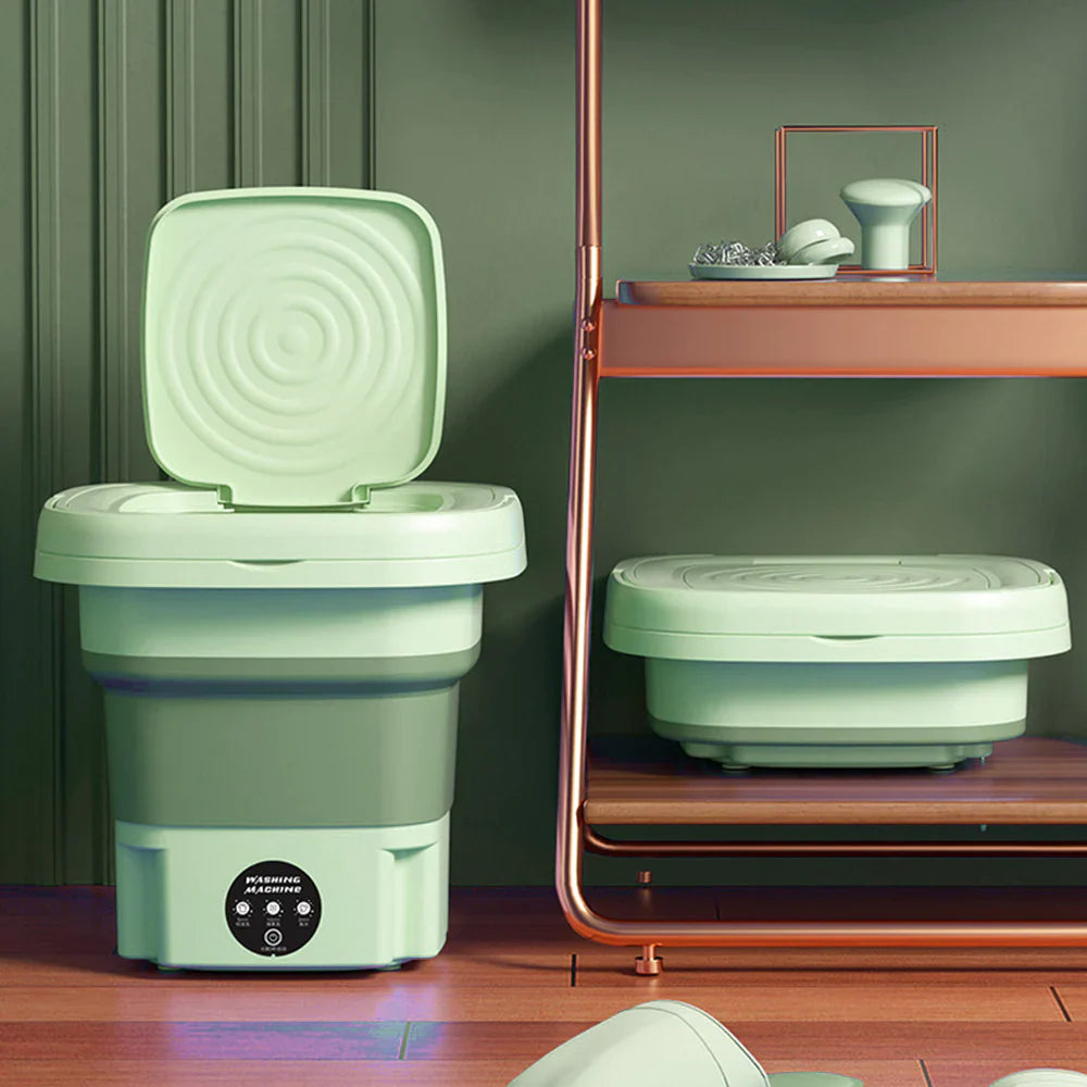 PORTLING® Mini Machine à Laver Pliable