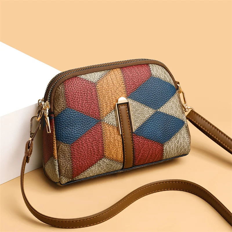 Josie - Elegant Håndlavet Læder Crossbody Taske