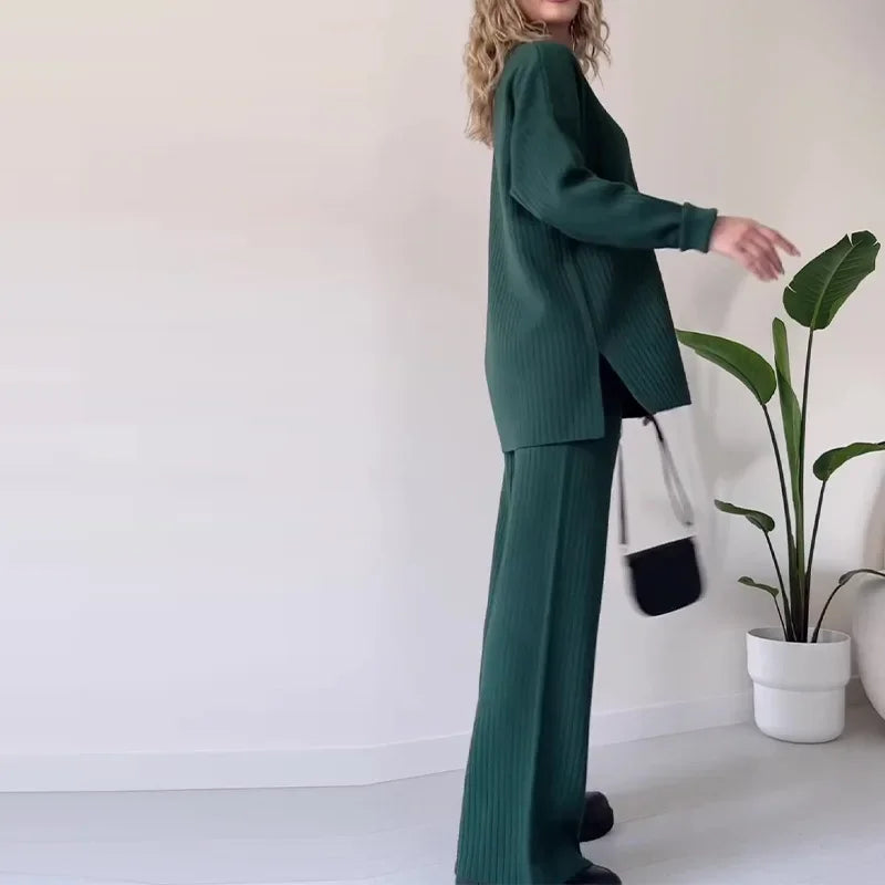 Natacha - Ensemble Thermique Uni Élégant