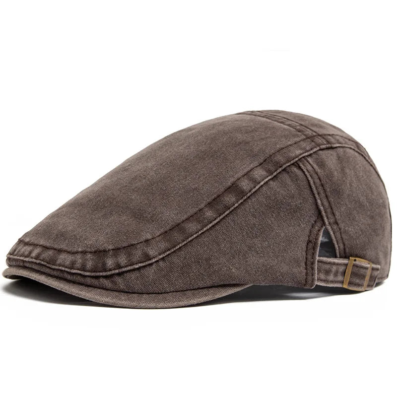 Owen - Vintage Britisk Elegant Flad Kasket