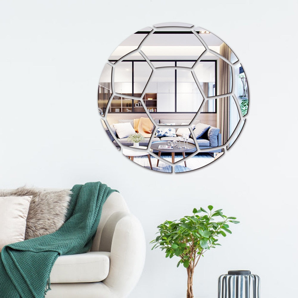 Miroir en Relief - Ballon de Football