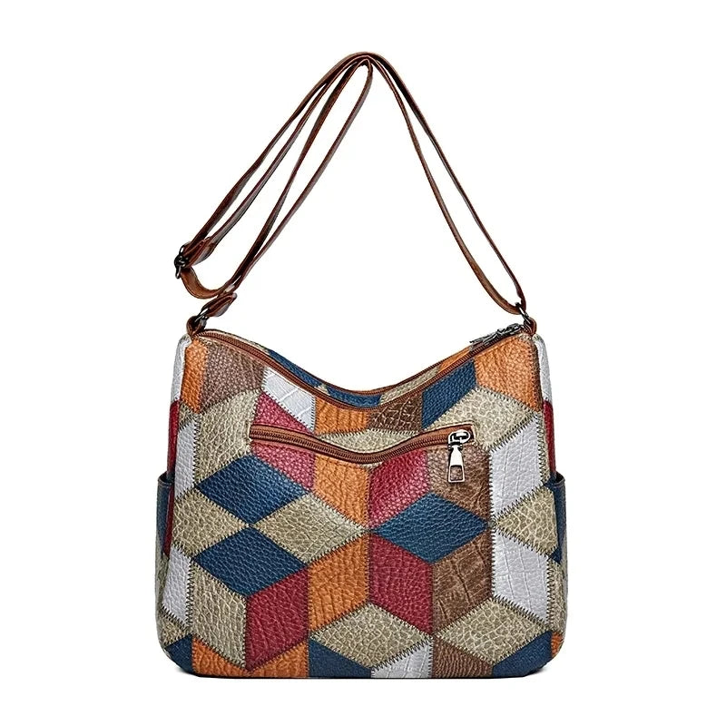 Giulia - Elegant Håndlavet Læder Crossbody Taske