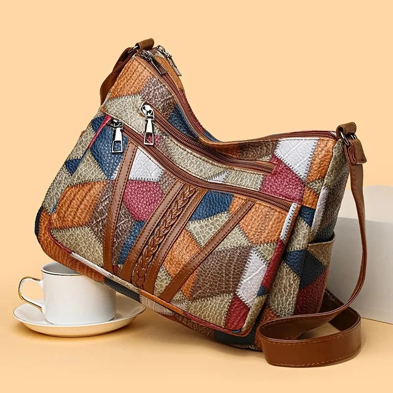 Allegra & Giulia - Elegante Håndlavede Læder Crossbody Tasker