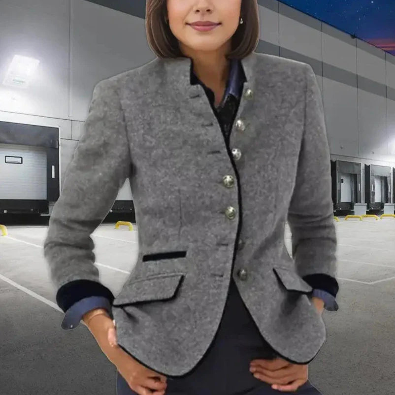 Christel - Elegantné Dámske Sako z Twillu