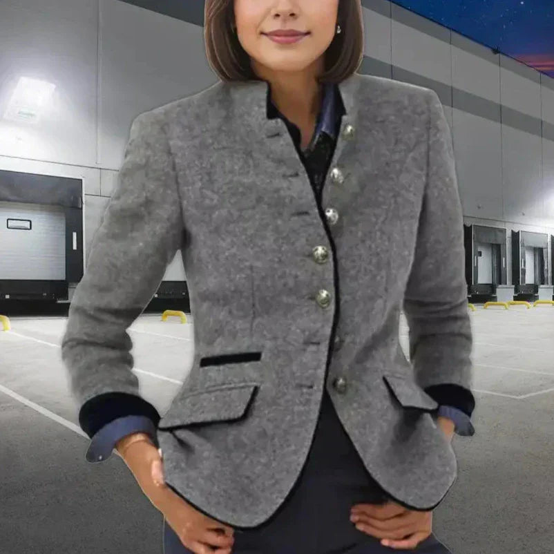 Christel - Elegantné Dámske Sako z Twillu