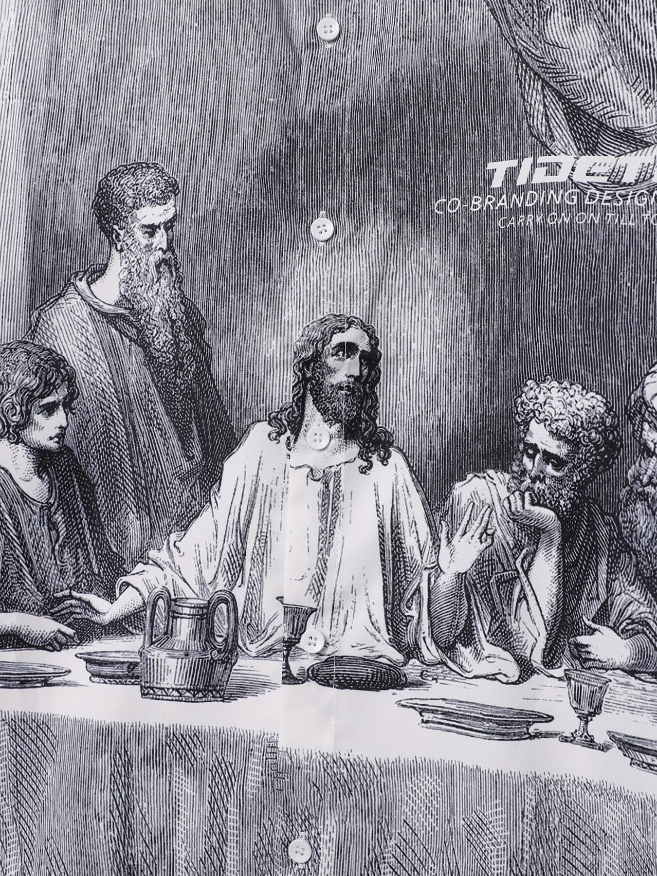 Chemise 'La Cène' de Gustave Doré