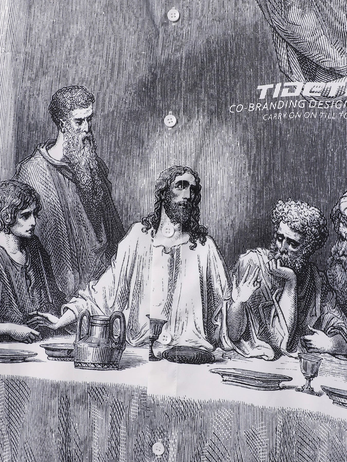 Chemise 'La Cène' de Gustave Doré