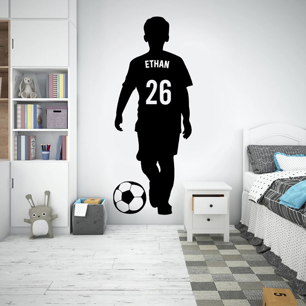 Poster de Footballeur Personnalisable