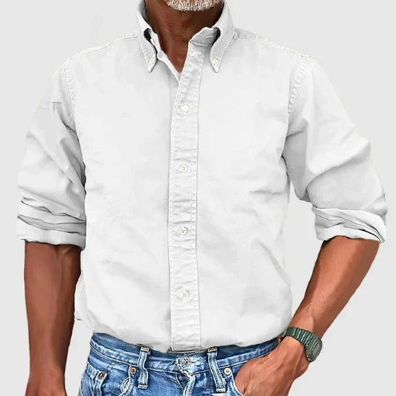 Pieter - Camisa Clásica de Algodón de Alta Calidad