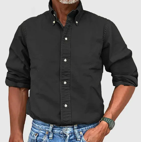 Pieter - Camisa Clásica de Algodón de Alta Calidad