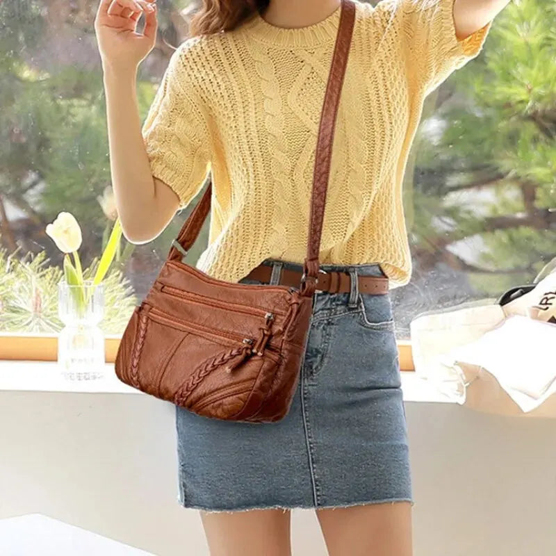 Lavinia - Sac Bandoulière en Cuir Artisanal