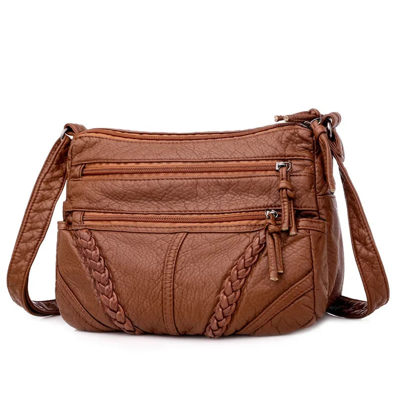 Fiona - Bolso de Cuero Genuino Hecho a Mano