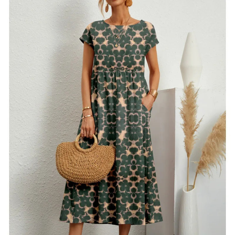 Esther - Robe Midi Modeste