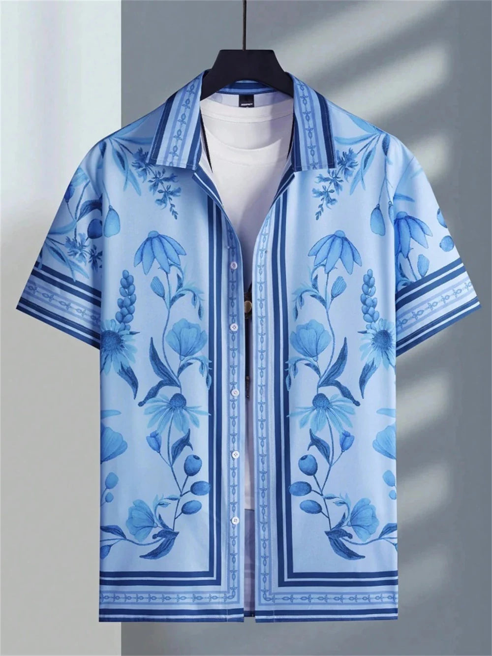 Reece - Luksuriøs Botanisk Design Skjorte