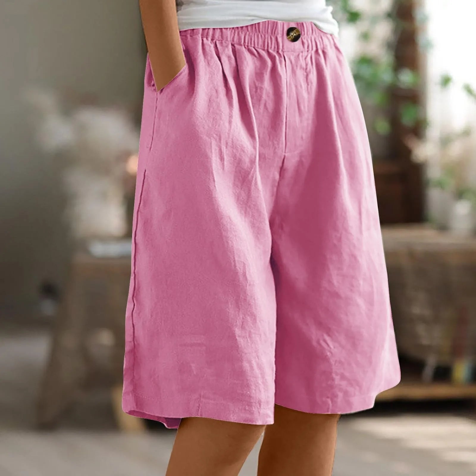 Siloe - Bohemian Style Oversized Shorts