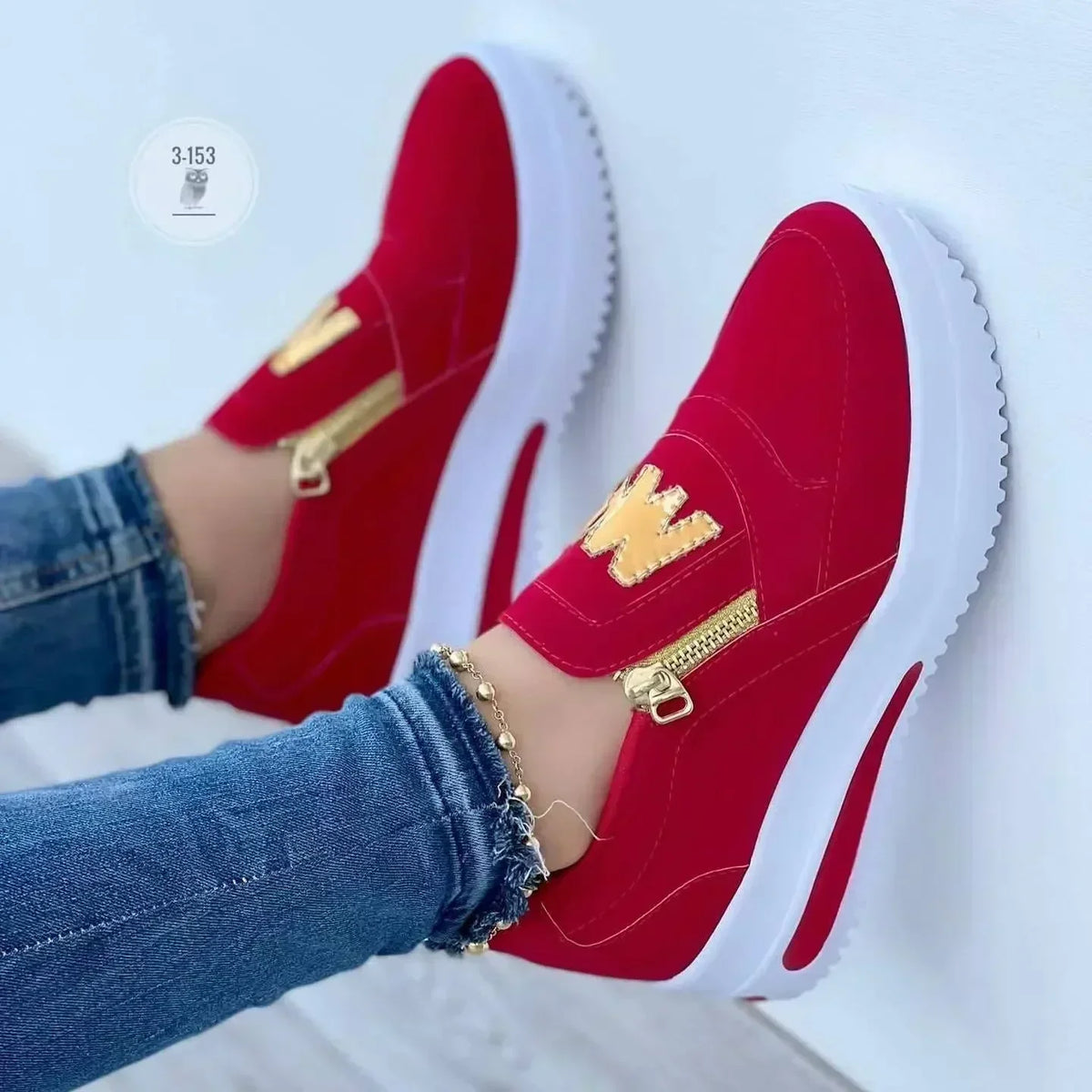 Marthe - Ergonomiske og Trendy Sneakers