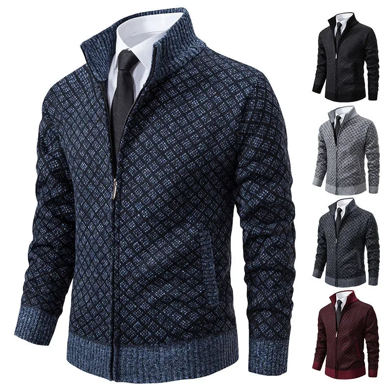 Emiliano - Gilet Quadrillé Confort Élégant